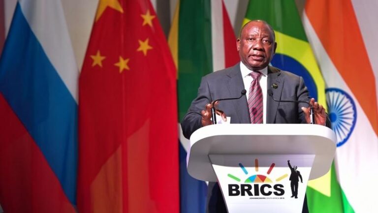 Cyril Ramaphosa, président Sud-africain